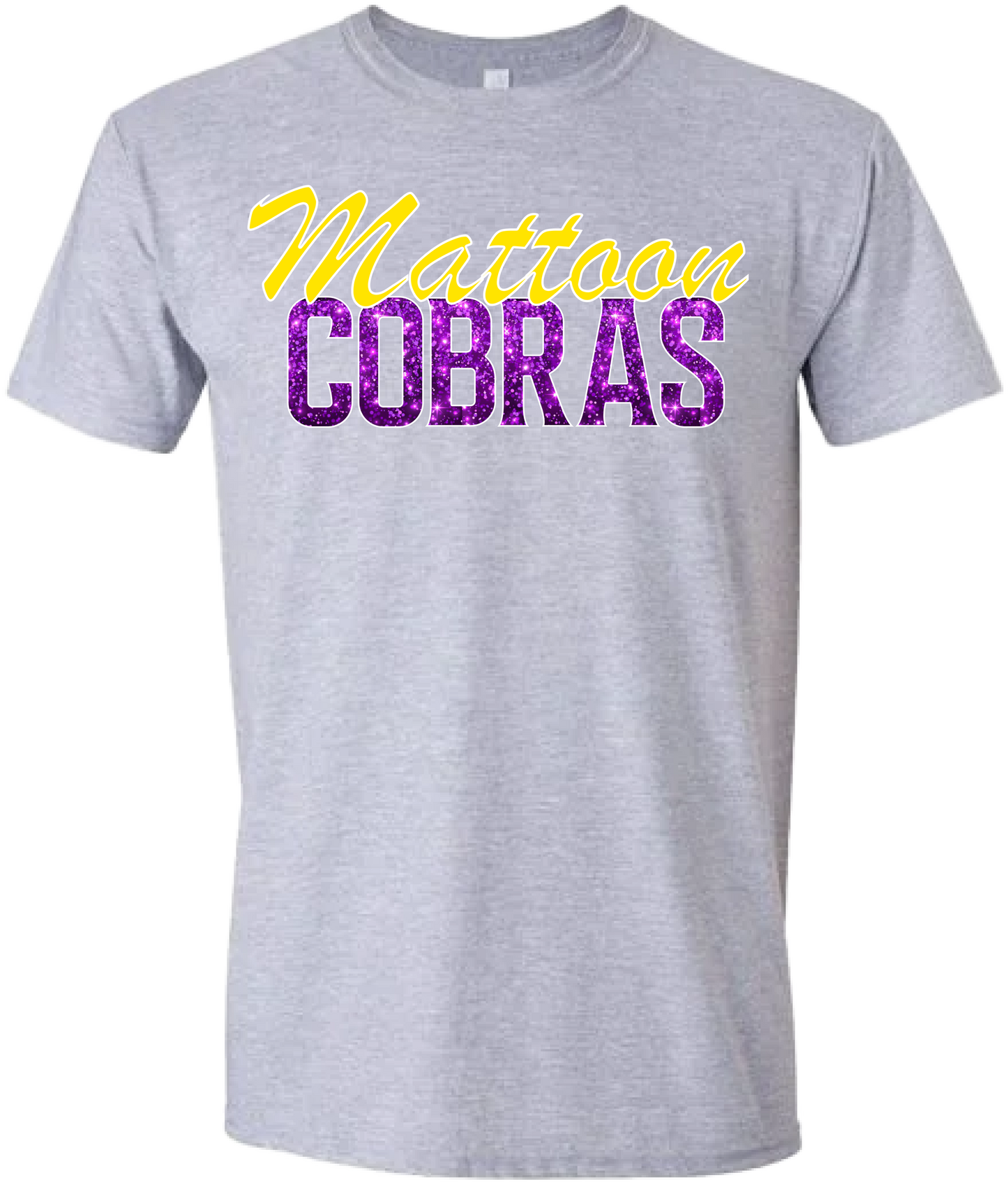 Mattoon Glitter Cobra Tshirt